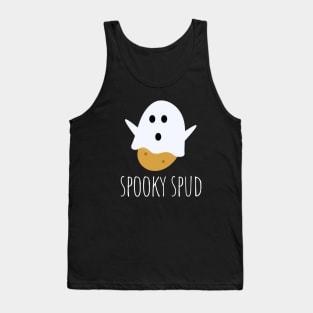 Spooky Spud Funny Halloween Potato Tank Top